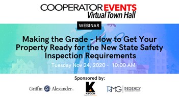 The Cooperator Events Presents: Making the Grade - How to Get Your Property Ready for the New State Safety Inspection Requirements