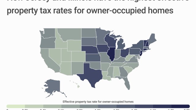 NY-NJ Metro Area 12th Highest in the Nation for Property Taxes