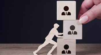 Handling Mismanagement Business, Technology, Internet and network concept. Human Resources HR management recruitment employment headhunting concept