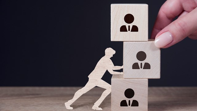 Business, Technology, Internet and network concept. Human Resources HR management recruitment employment headhunting concept
