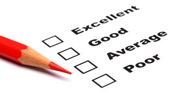 Gauging Management Performance consumer survey with questionnaire checkbox to improve sales