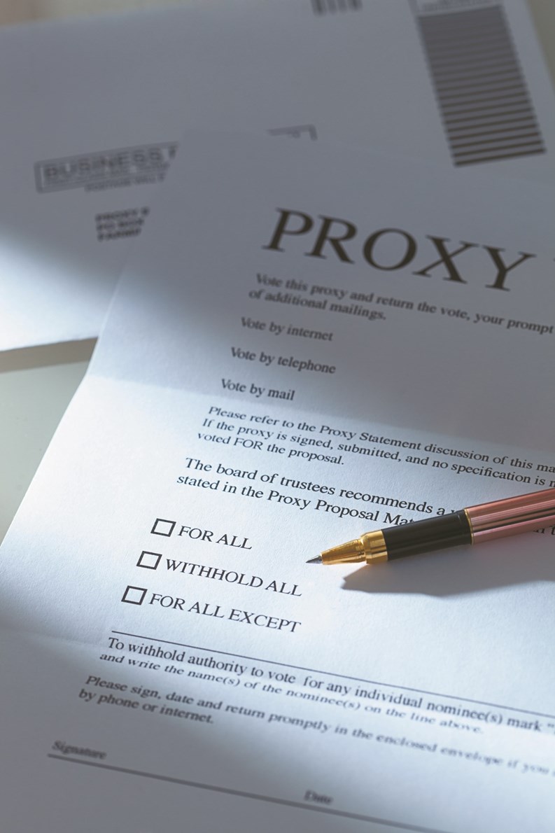a proxy vote